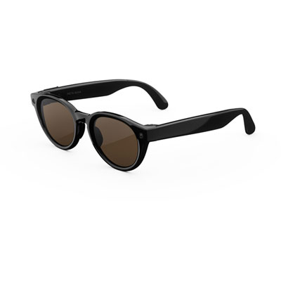 Meta Nova AI Glasses with AI, Photo, Video, Audio & Messaging - Classic Black/Brown - Small