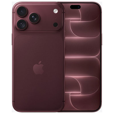 Fido Apple iPhone 18 Pro Max 1TB - Burgundy - Monthly Financing