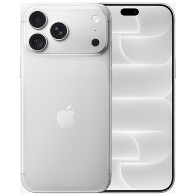 TELUS Apple iPhone 18 Pro Max 256GB - Silver - Monthly Financing