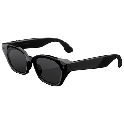 Meta Capri AI Glasses with AI, Photo, Video, Audio & Messaging - Classic Black/Grey - Standard