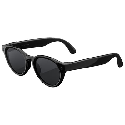 Meta Nova AI Glasses with AI, Photo, Video, Audio & Messaging - Classic Black/Grey - Standard