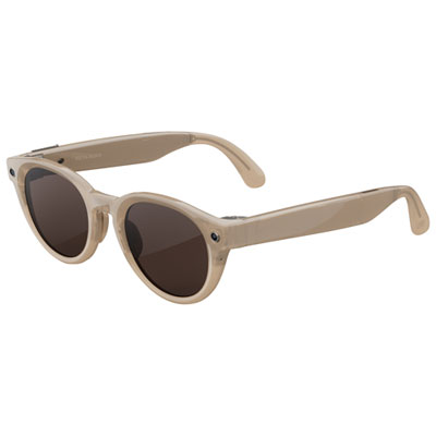 Meta Nova AI Glasses with AI, Photo, Video, Audio & Messaging - Sandstone/Chocolate - Standard