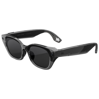 Meta Capri LISA Edition AI Glasses with AI, Photo, Video, Audio & Messaging - Eclipse/Grey - Standard