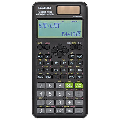 Calculatrice Scientifique Casio Plus 2 (Fx-300Es)