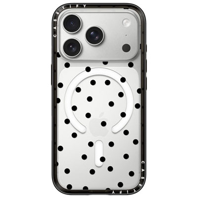 Étui Rigide Ajusté Casetify Compact Avec Magsafe Pour Iphone 18 Pro Max/17 Pro Max - Noir/transparent - Partenaire De Détail Exclusif 