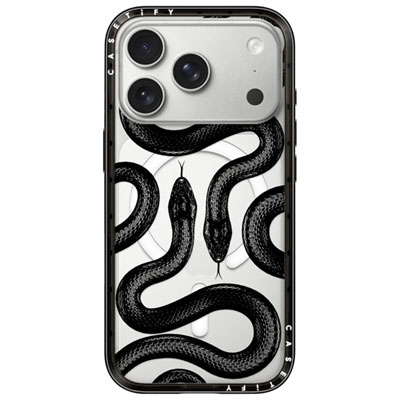 Casetify Compact Fitted Hard Shell Case with MagSafe for iPhone 18 Pro / 17 Pro - King Snake - Exclusive Retail Partner 