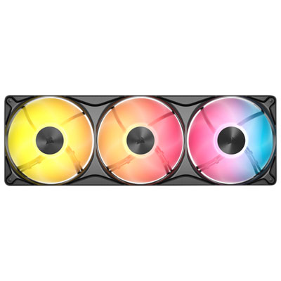 Corsair RS360 II ARGB 120mm PWM Triple Case Fan Kit - Black