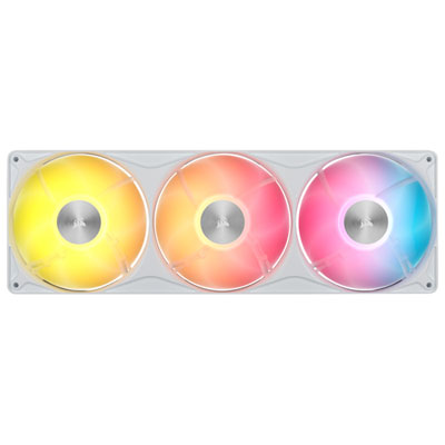 Corsair RS360 II ARGB 120mm PWM Triple Case Fan Kit - White