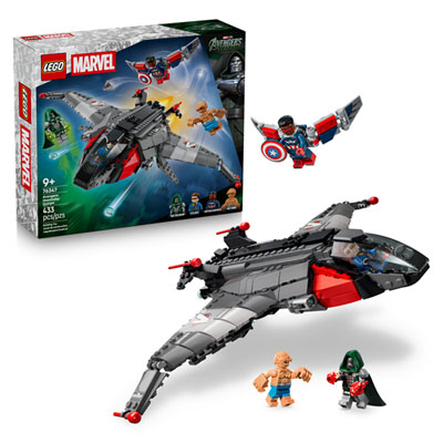 LEGO Avengers: Doomsday Quinjet - 433 Pieces (76347)