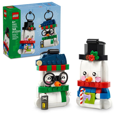 LEGO Snowman Ornaments - 168 Pieces (40812)