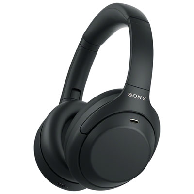 Sony WH-1000XM4C Over-Ear Noise Cancelling Bluetooth Headphones (2nd Gen) - 27 Hour Playtime, Fast Charging, Black PREMIUM SOUND, NOISE CANCELLING, AND COMFORT