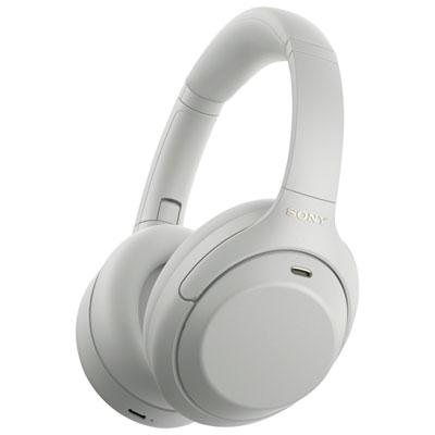 Sony WH-1000XM4C Over-Ear Noise Cancelling Bluetooth Headphones (2nd Gen) - 27 Hour Playtime, Fast Charging, Platinum Silver