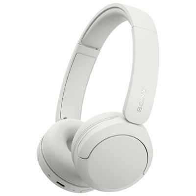 Sony WH-530 On-Ear Bluetooth Headphones - 55 Hour Playtime, White Great!
