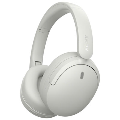 Sony WH-CH730N Over-Ear Noise Cancelling Bluetooth Headphones - 50 Hour Playtime, Fast Charging, White