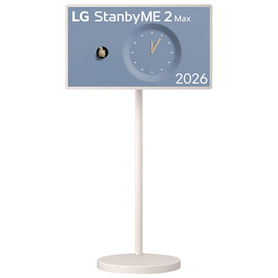"LG 32"" StanbyME 2 MAX LX6 4K UHD HDR LED webOS Smart Portable TV (32LX6BWGA.ACC) - 2026"