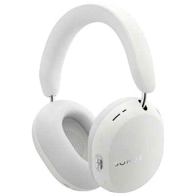 Sonos Ace Ultra Over-Ear Noise Cancelling Bluetooth Headphones - with Built-in Mic, White