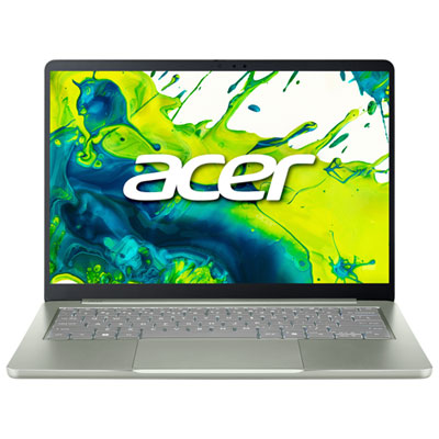 "Acer Swift Air 14 14"" 120Hz Laptop - Intel Core 5 320 - 8GB RAM - 512GB SSD - Windows 11 - Sage Green"