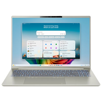"Acer Swift Spin 14 14"" 120Hz Touchscreen 2-in-1 AI Copilot+ PC Laptop - Intel CU7355 - 16GB RAM - 512GB SSD - Windows 11 - Silver"