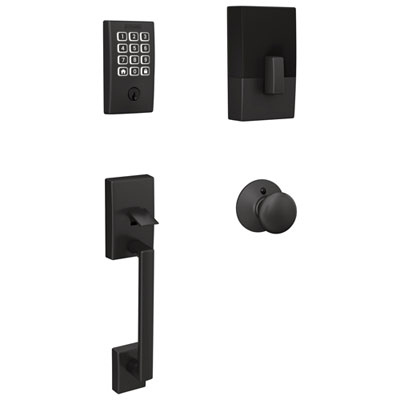 Schlage Arrive Smart WiFi Deadbolt Smart Lock Combo - Matte Black