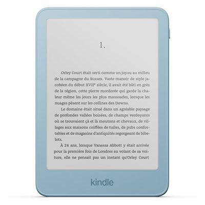 Amazon Kindle 32GB 6" Digital eReader with Touchscreen (LP38MA) - Aluminum Alpine SKY