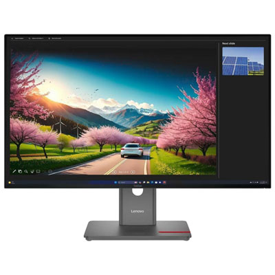 Lenovo ThinkVision P32UD-40 31.5" 4K Ultra HD IPS LCD Monitor (64A8XAR2US) - Raven Black - 120Hz, HDR, Blue Light Filter