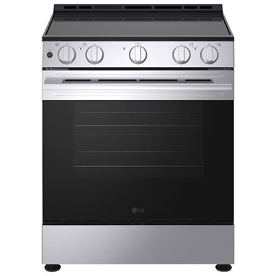 LG 30" 6.3 Cu. Ft. Slide-In Electric Range (LSEL6330YE) - Stainless Steel I love the auto function where if it doesn’t detect any pans it just shuts off