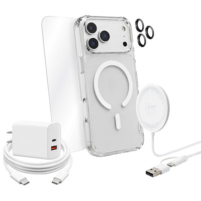 Ensemble De Départ D’accessoires Tuff8 6-En-1 Pour Iphone 18 Pro Max - Transparent 