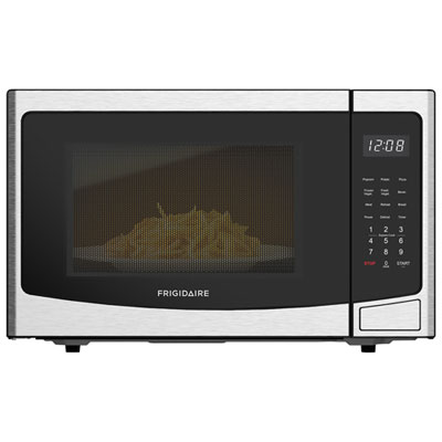 Frigidaire 1.2 Cu. Ft. Counter Top Inverter Microwave (EMW1225) - Stainless Steel/Black