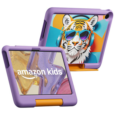 Amazon Kids Tablet 11 (Age 3+) (2026) 11-inch, Wi-Fi, with Case - Tiger