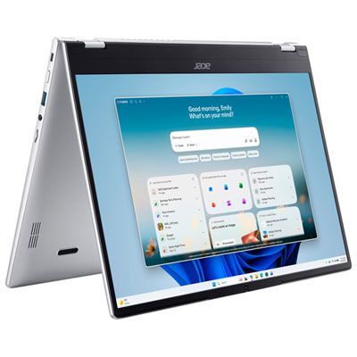 "Acer Aspire Spin 15.3"" 120Hz Touchscreen 2-in-1 Laptop - Intel Ultra 7 - 16GB RAM - 512GB SSD - Windows 11 - Silver"