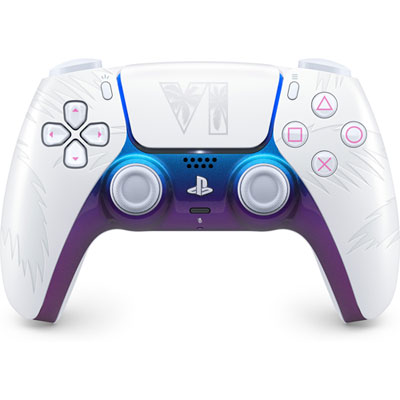 PlayStation 5 DualSense Wireless Controller - Grand Theft Auto VI White Limited Edition