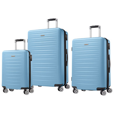 Samsonite Phoenix DLX 3-Piece Hard Side Expandable Luggage Set - Pastel Blue New luggage for my Europe trip