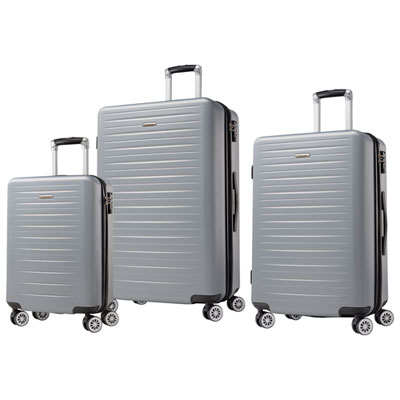 Samsonite Phoenix DLX 3-Piece Hard Side Expandable Luggage Set - Silver