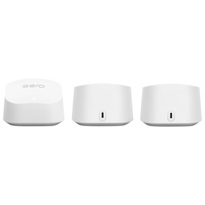 eero 6+ Dual-Band Whole Home Mesh Wi-Fi 6 System (M314310) - 3 Pack