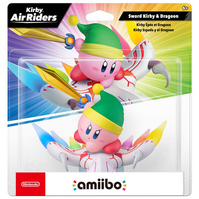 amiibo Kirby Air Riders Sword Kirby & Dragon