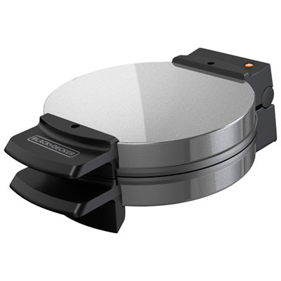 Black & Decker Belgian Waffle Maker (WMB505C) - Stainless Steel/Black