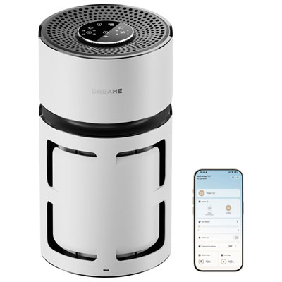 Dreame TP7 Air Purifier with HEPA Filter - 400 sq. ft. - White