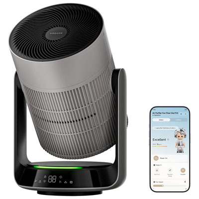 Dreame FC5 Air Purifier with HEPA Filter - 550 sq. ft. - Grey