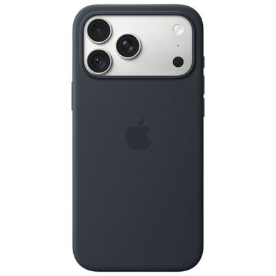 Étui Rigide Ajusté Apple En Silicone Avec Magsafe Pour Iphone 18 Pro Max - Bleu Marine