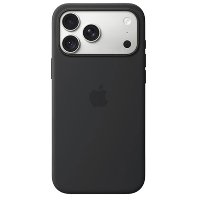 Apple Silicone Fitted Hard Shell Case with MagSafe for iPhone&nbsp;18 Pro&nbsp;Max - Black