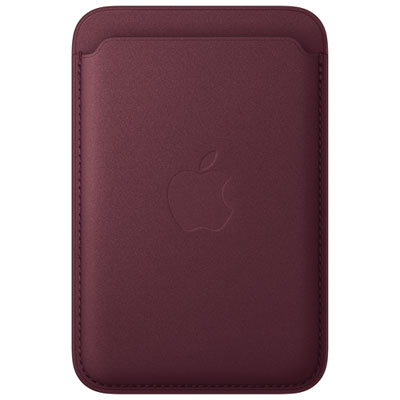 Apple FineWoven Wallet with MagSafe - Burgundy