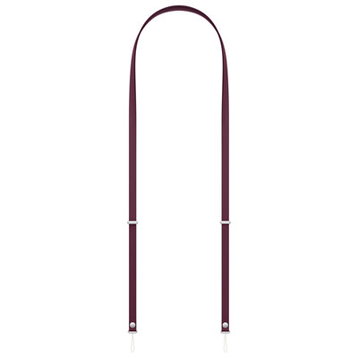 Apple Crossbody Strap - Burgundy