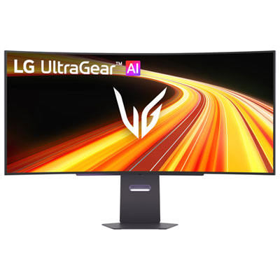 "LG UltraGear 45"" Curved WQHD OLED Monitor (45GX90SB-B) - 240Hz, 0.03ms GTG"