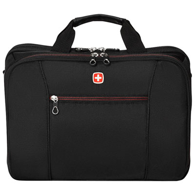 "SWISSGEAR 15.6"" Laptop Briefcase Bag - Black"