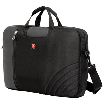 "SWISSGEAR 17"" Laptop Briefcase Bag - Black"