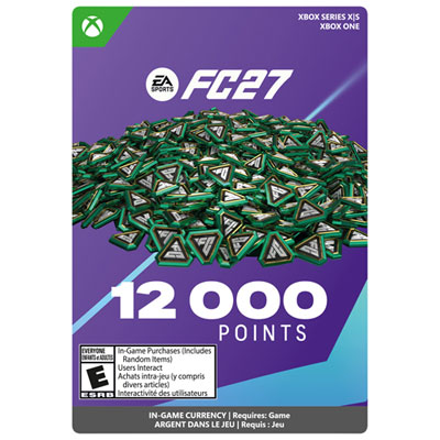 EA Sports FC 27 - 12000 FC Points (XBOX Series X|S/XBOX One) - Digital Download