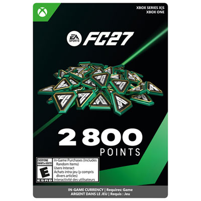 EA Sports FC 27 - 2800 FC Points (XBOX Series X|S/XBOX One) - Digital Download