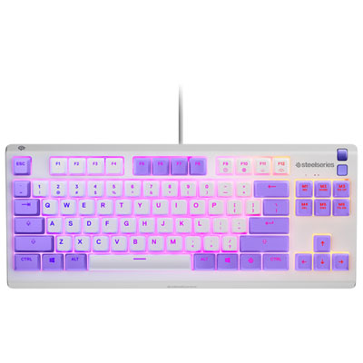 SteelSeries Apex 3 TKL Backlit Gaming Keyboard - Amethyst Love!!