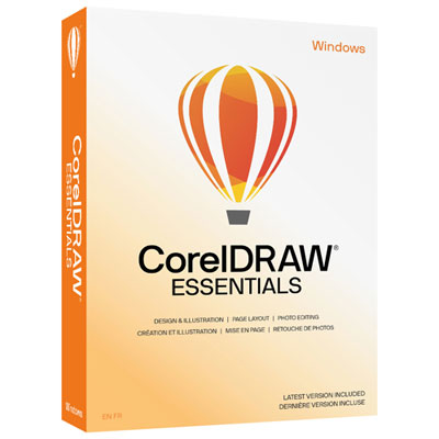 CorelDRAW Essentials (PC) - 1 User - 2 Devices