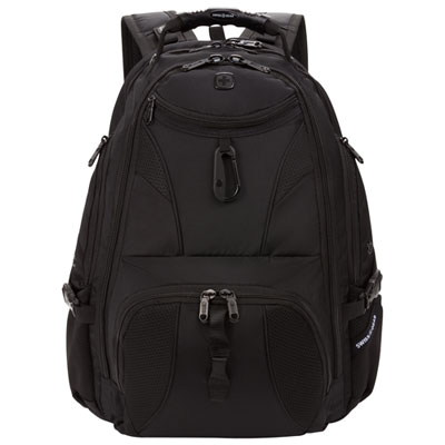 SWISSGEAR 1900 ScanSmart 17.3" 31L Laptop Commuter Backpack - Black